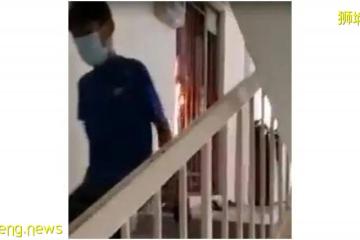阿窿纵火烧屋追债 视频疯传网民纷谴责
