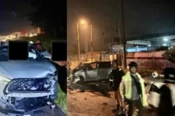 开车失控酿三车连环撞事故 马国女司机痛失七岁儿