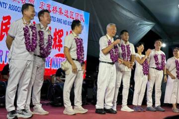 以团队“首亮相”地点作谢票终点站 李资政：荣幸得到委托
