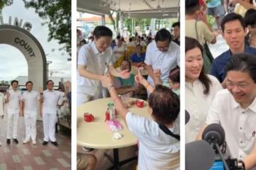 【GE2025】黄总理和团队谢票 马西岭 油池集选区居民热情欢呼
