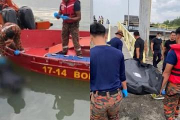 摩托车疑因打滑坠海 马国两名男子一死一生