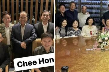 出席晚宴遇苏海金 两部长强调私下不相识无往来