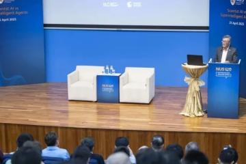 NUS 120周年学术盛宴：两大“AI教父”共议智能体未来！