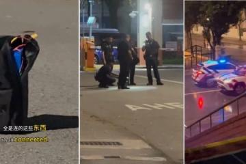 女皇镇组屋区上演“炸弹惊魂” 警方：是电池
