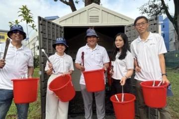 碧山东 新民首设清洁仓 逾1.3万人参与今年保持新加坡清洁运动