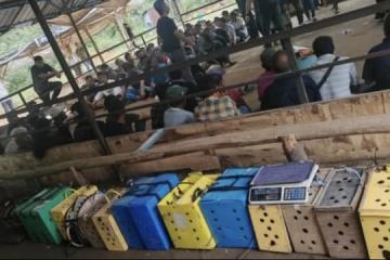 赌窝藏在森林中 马国警方出动无人机捕124人