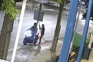 曼谷电缆窃贼深夜作案遭电击 三人落网