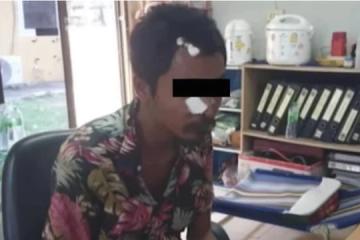 五岁女儿险遭性侵 泰母用熨斗击打吸毒者