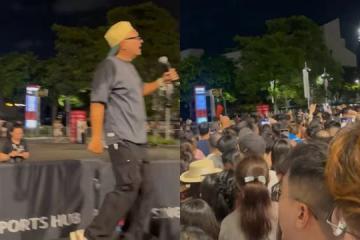 女神卡卡演唱会散场播歌错开人流 海内外歌迷赞我国主办方安排贴心