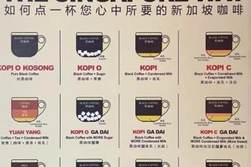 新加坡咖啡店点餐指南：从“Kopi O Kosong”看华族饮食文化