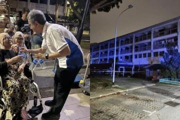 乌美咖啡店深夜起火 76居民紧急疏散