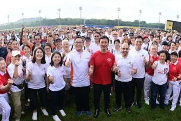 西北健康生活节吸引1.8万名居民参与 多元活动庆建国60周年