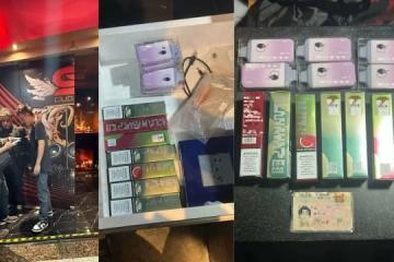 卫科局突击哥里门街一夜店 发现经理非法销售电子烟
