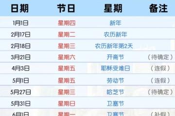 轻松拥有9个长周末攻略！新加坡2026年公共假期新鲜出炉~
