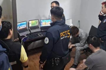 泰国警方突袭清迈豪宅 三中国男子涉网络赌博被捕